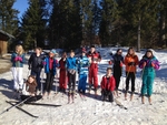 Sortie ski nordique au lac des rouges truites pour les 5ème !