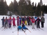 Sortie ski pour les 6èmes au Lac des Rouges Truites